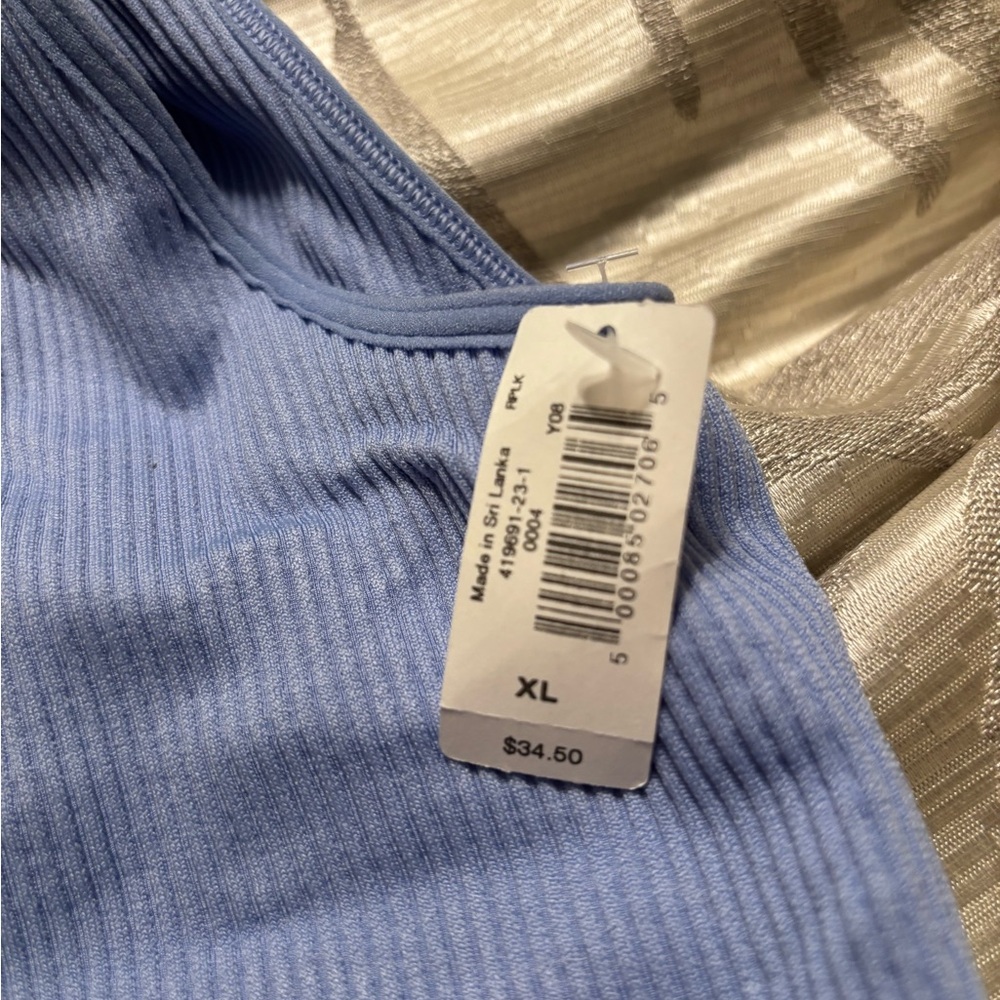 NWT GAP Seamless Ribbed XL Bralette Bundle in Periwinkle,Lavender,Pink,& Rose - Picture 4 of 10